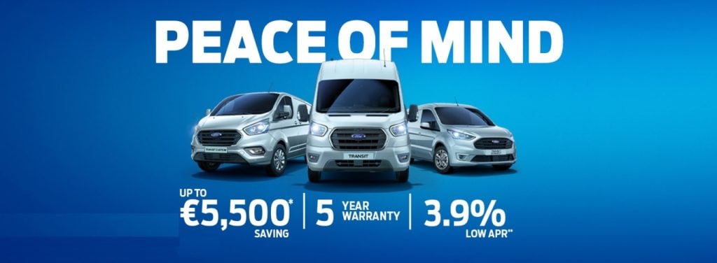 Peace of Mind Ford Commercials Offer