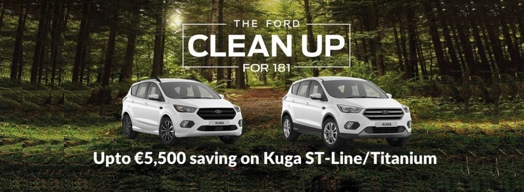 Ford 2018 Clean Up on Kuga